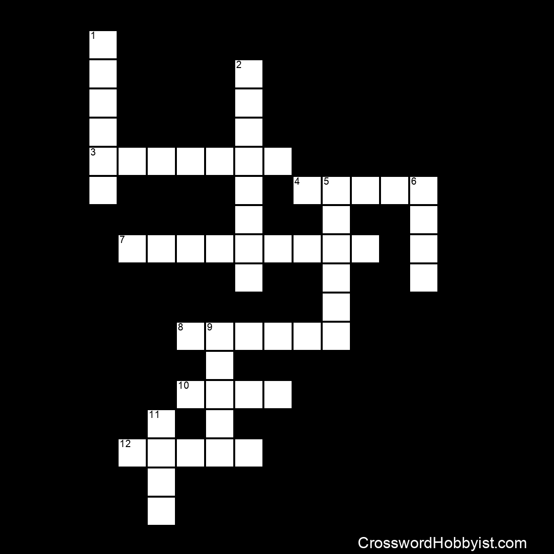 Where it All Began Crossword Puzzle