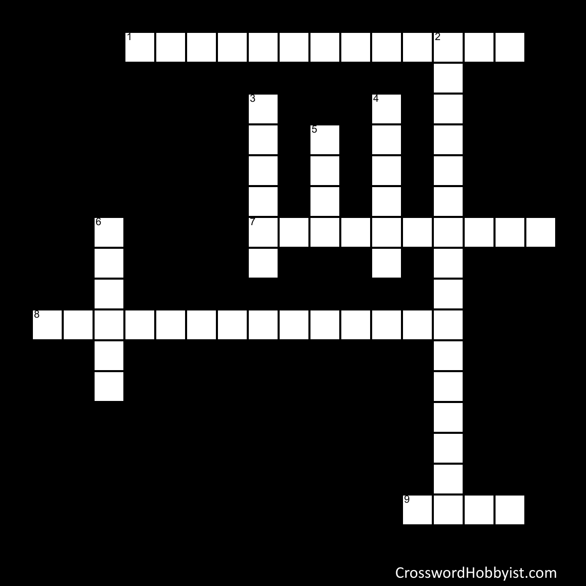 Women in Prison Crossword Puzzle