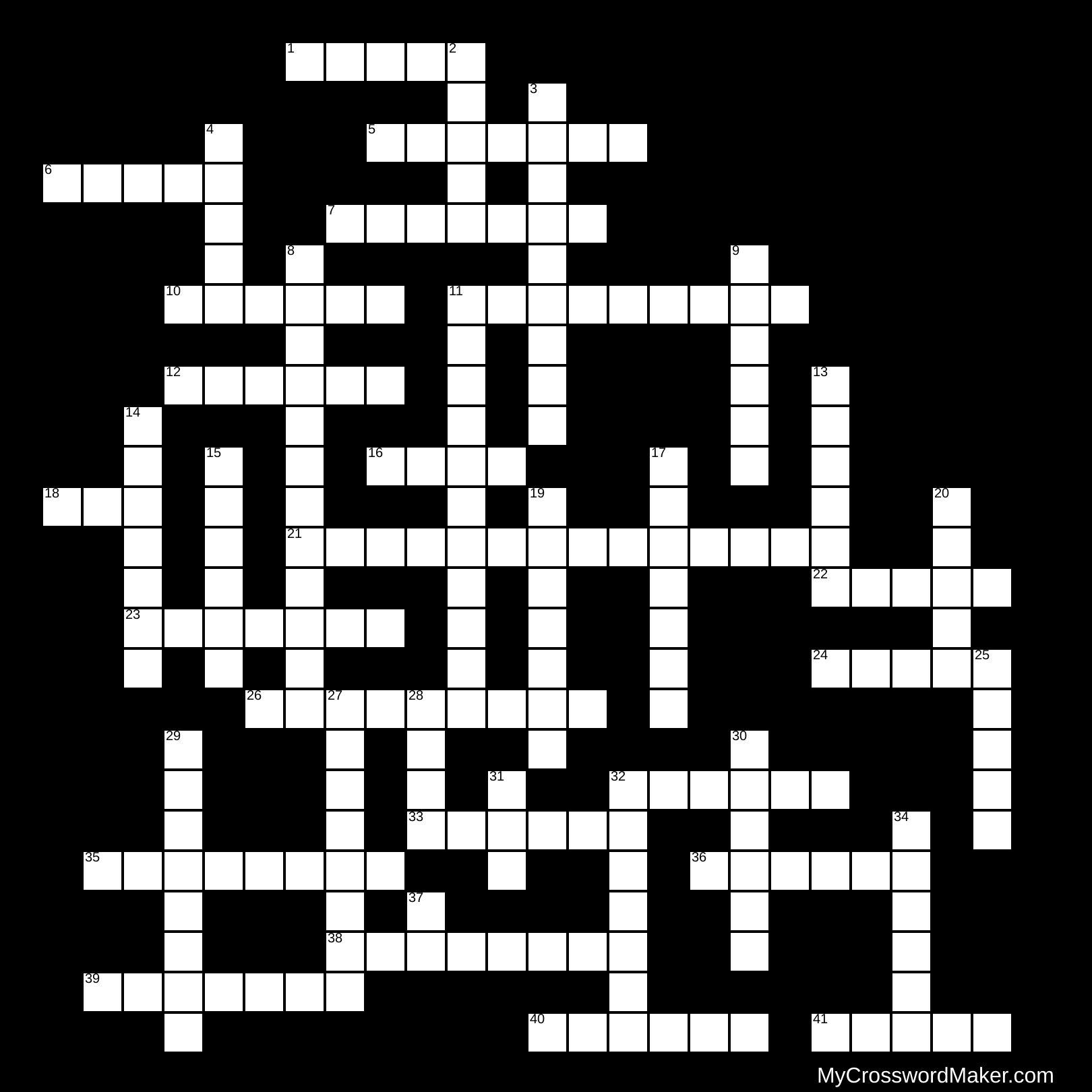 Women's History Month Crossword Puzzle