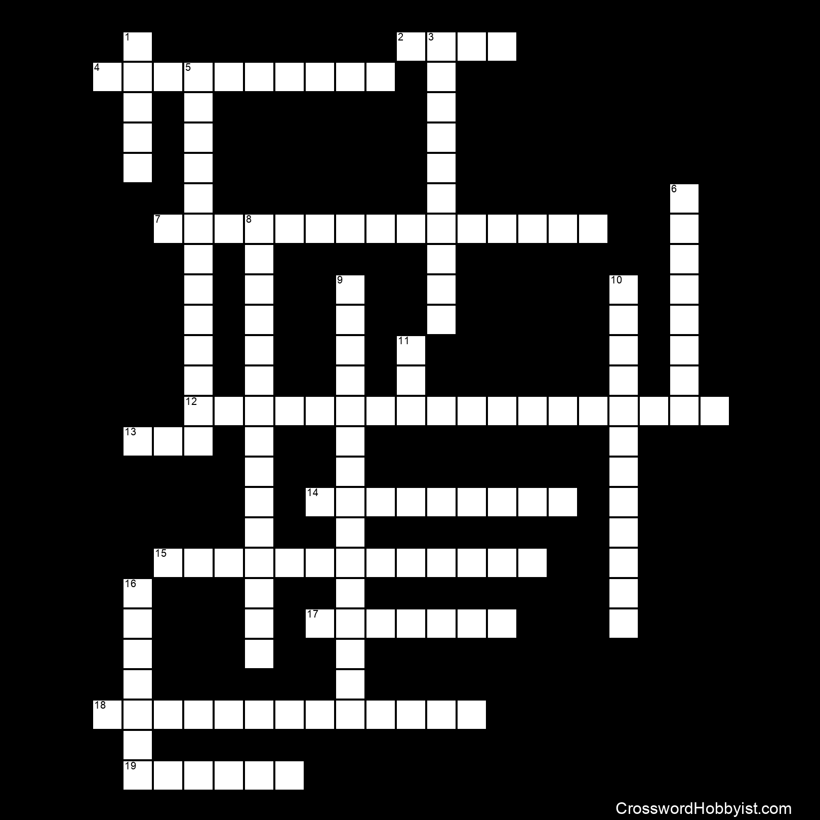 Workplace Safety Crossword Puzzle