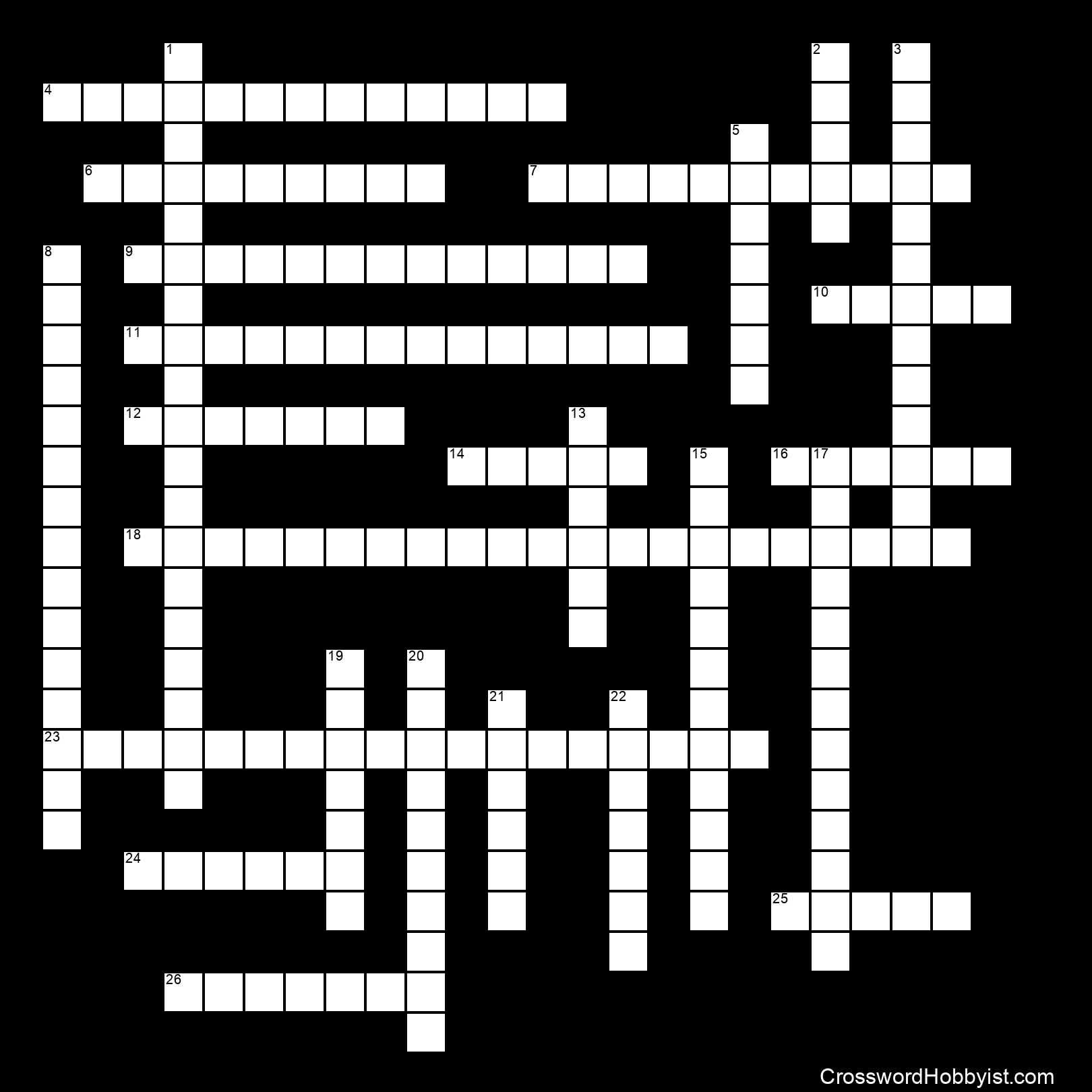 World history crossword puzzle