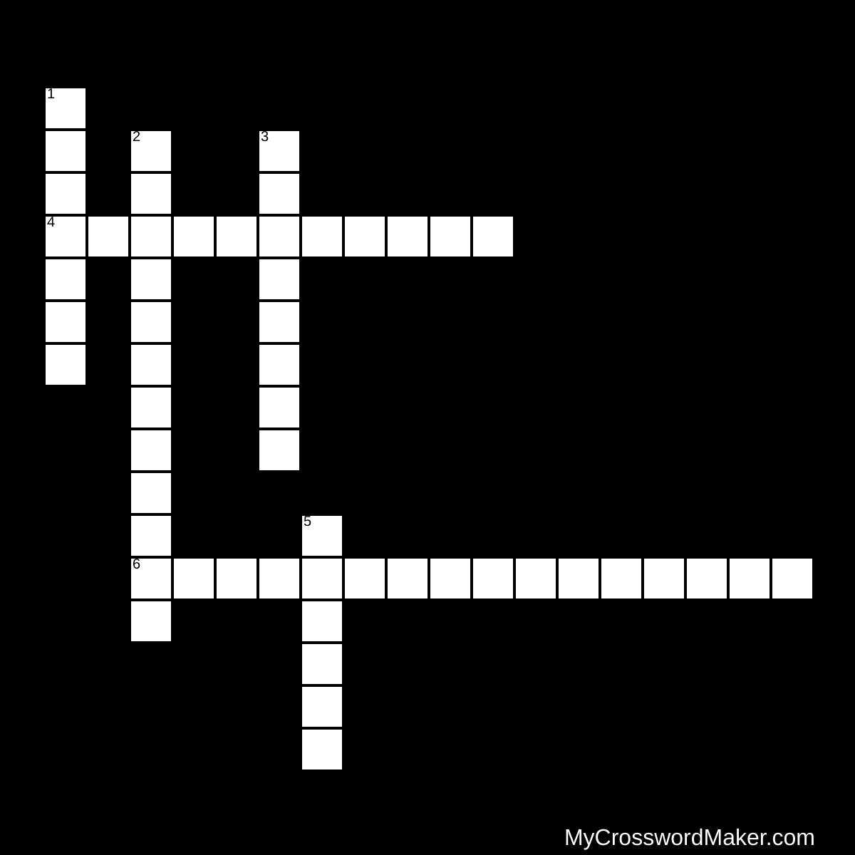 crucigrama Crossword Puzzle