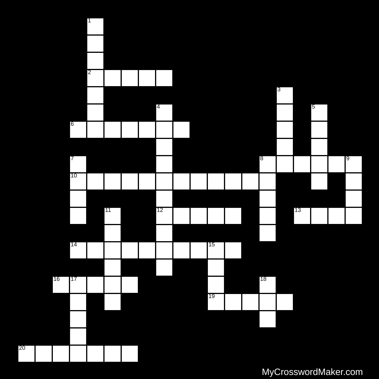 crucigrama etimologias Crossword Puzzle