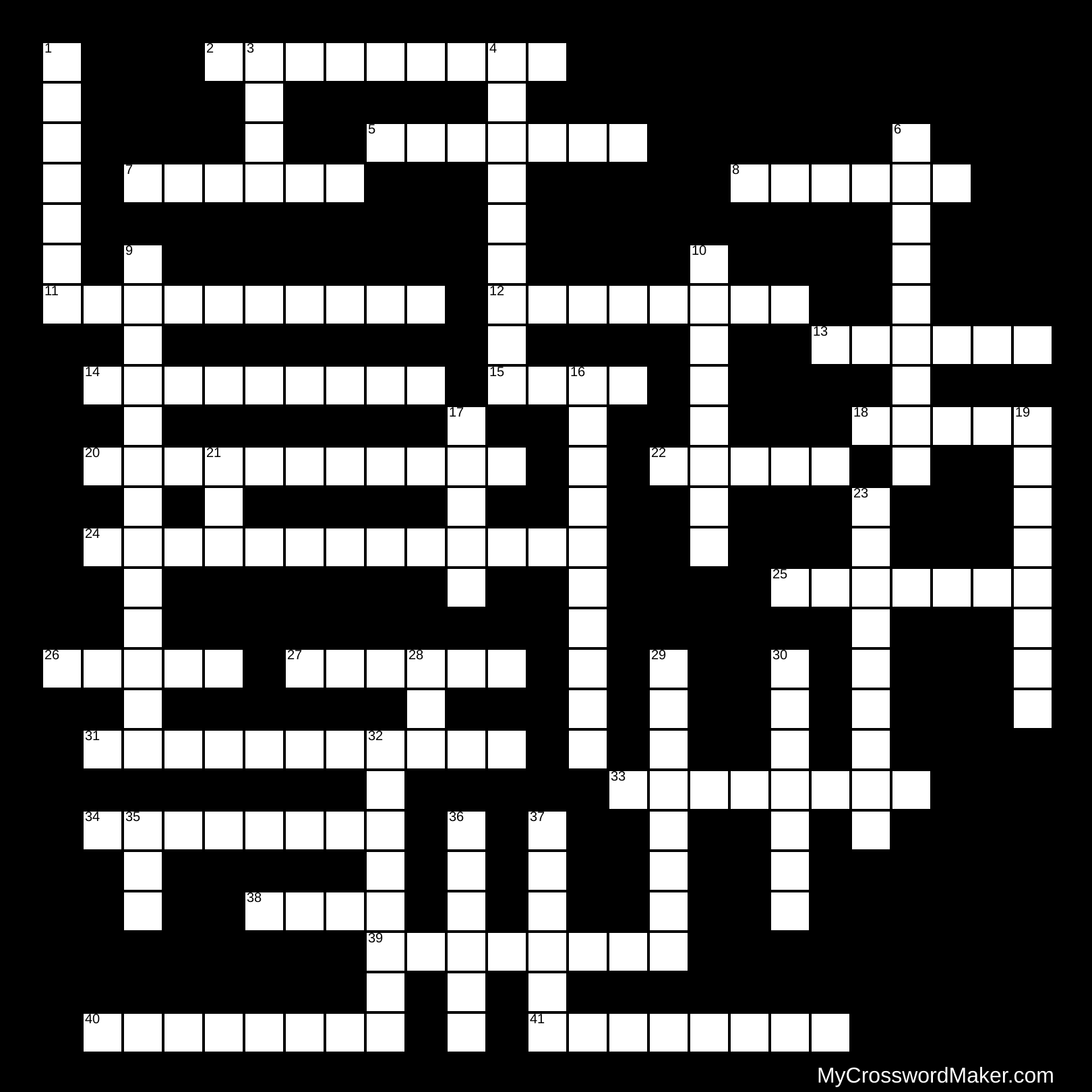 forklift Crossword Puzzle