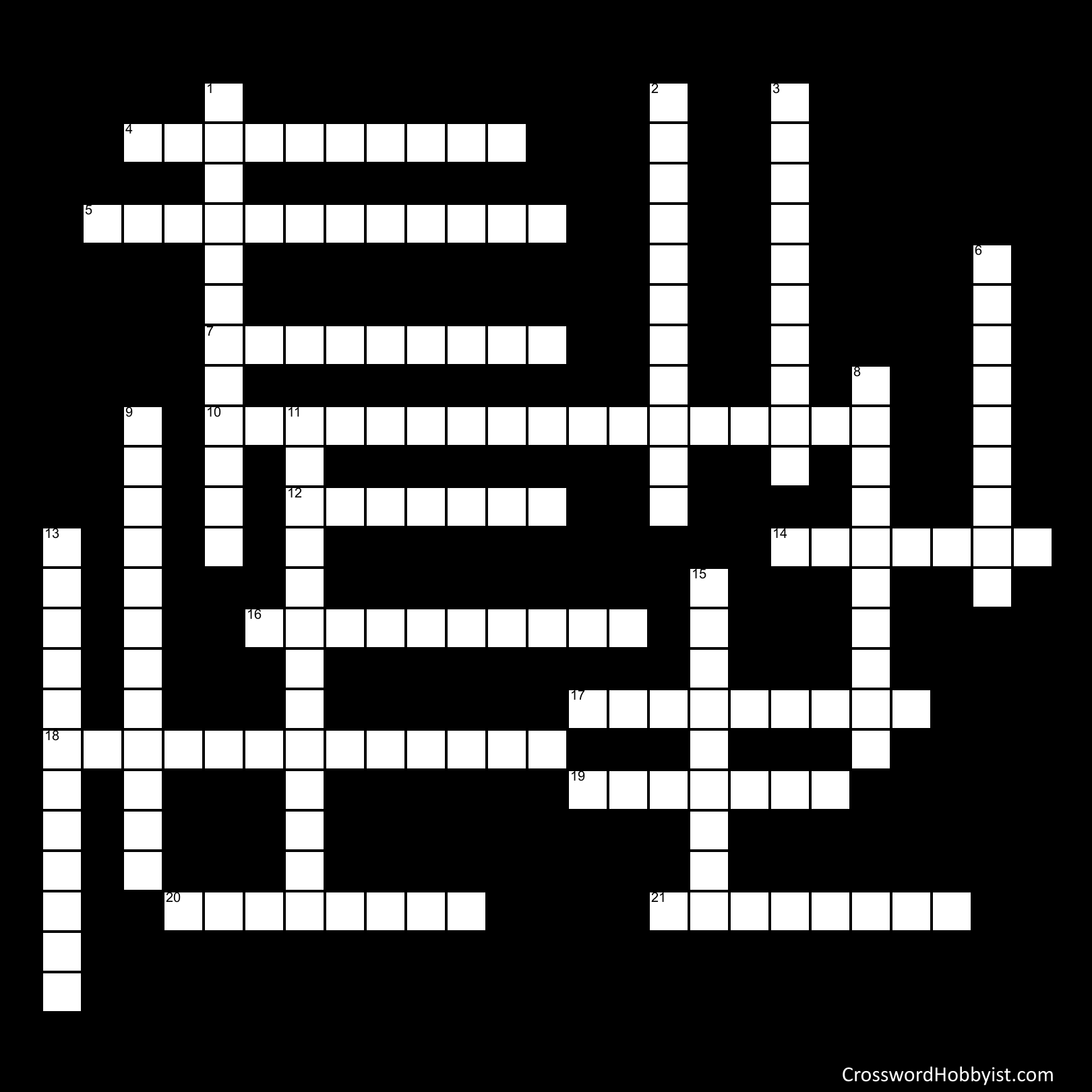 Mechanisms of cell injury crossword puzzle