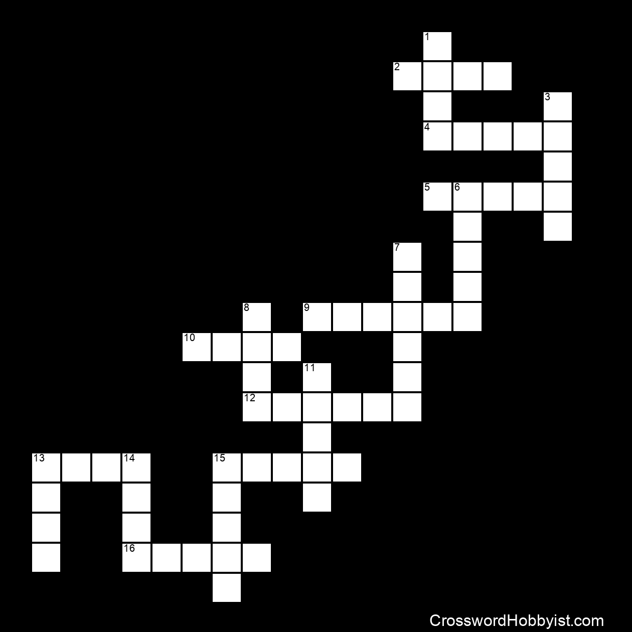 phonics puzzle; controlled r Crossword Puzzle