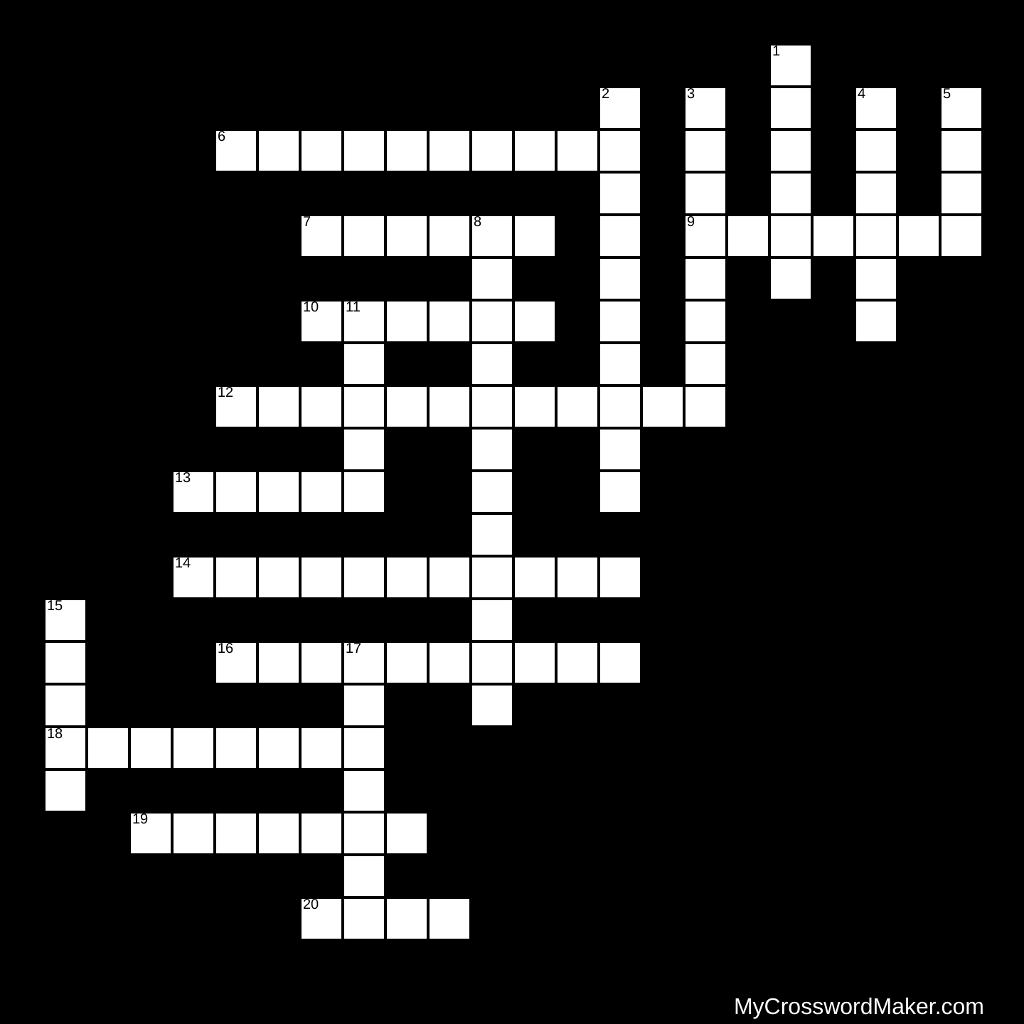 unit 13 Crossword Puzzle