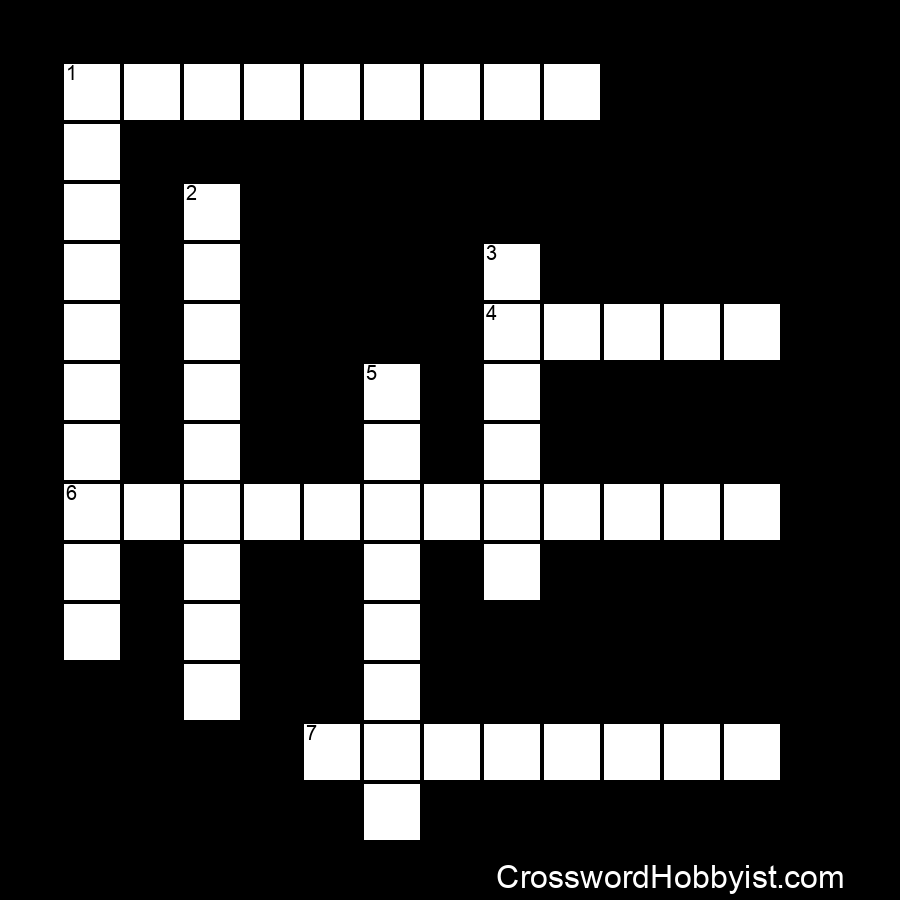 vocabulary crossword puzzle Crossword Puzzle