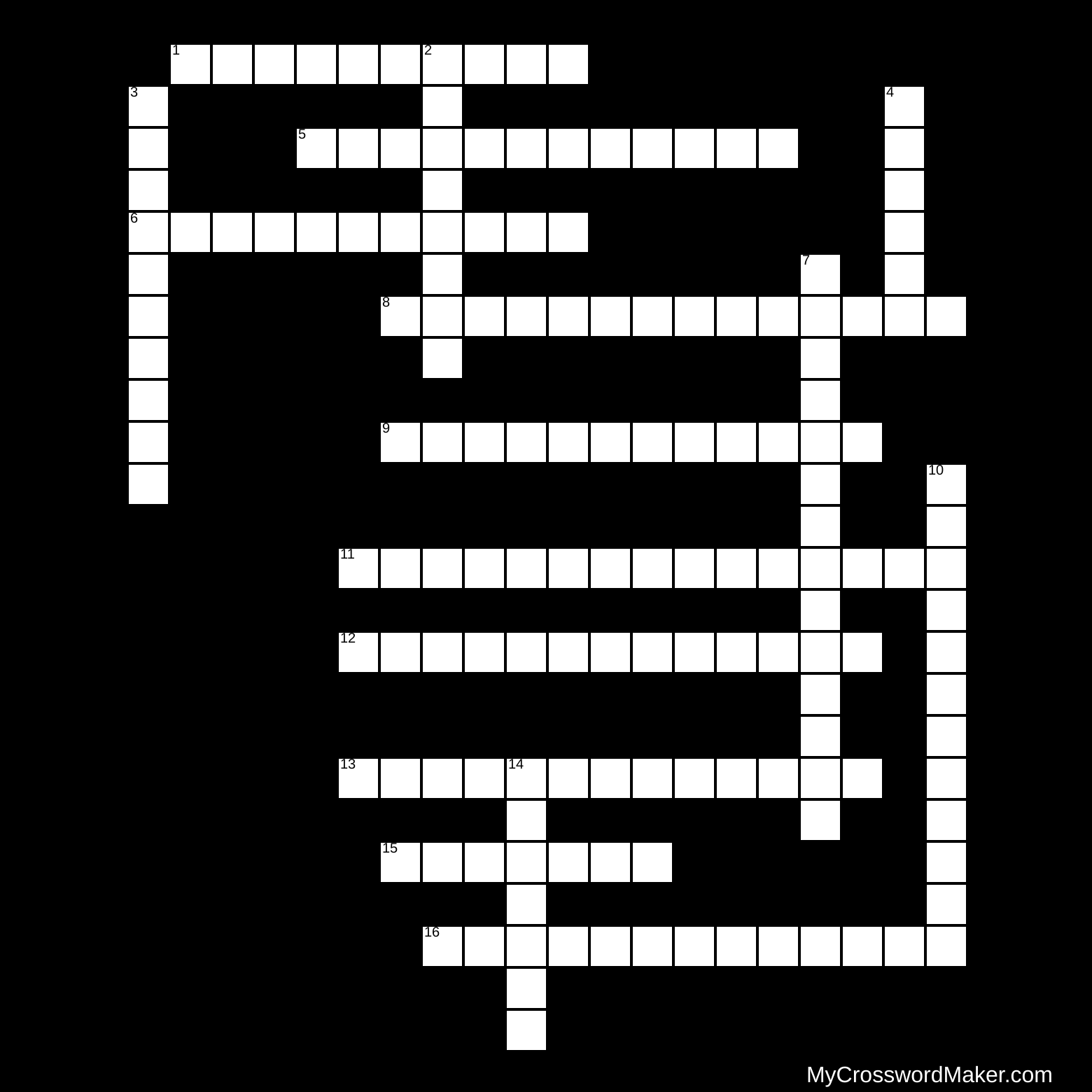 water unit crossword puzzle Crossword Puzzle
