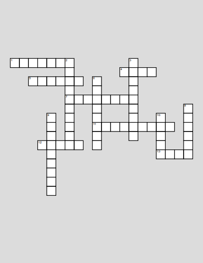 Innate Immunity Crossword Puzzle - Free Printable | BrightSprout