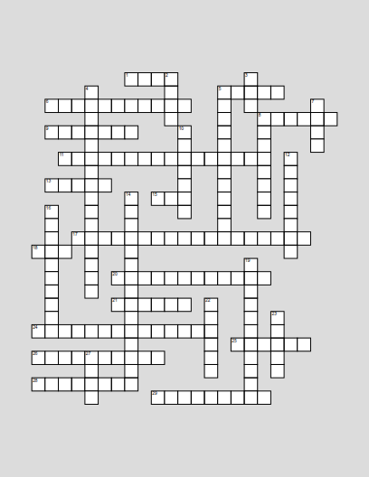 Sniggles Cryptic Crossword No. 6 - Free Printable | BrightSprout