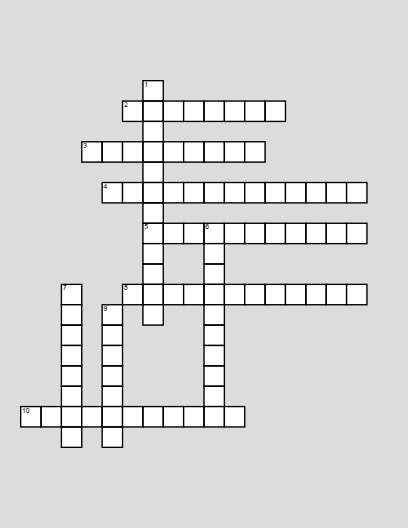 Local History: Guided Notes Crossword - Free Printable | BrightSprout