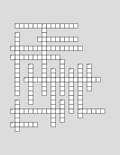 Breast Cancer Awareness and Health Crossword - Free Printable ...