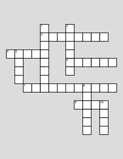 Nutrition and Disability: Food and Independence Crossword - Free ...