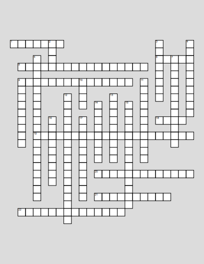 Hair Design Glossary Terms Crossword Puzzle - Free Printable | BrightSprout