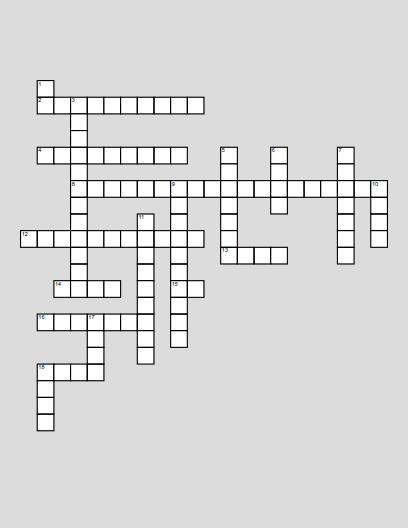 Microbiology Crossword Puzzle - Free Printable | BrightSprout