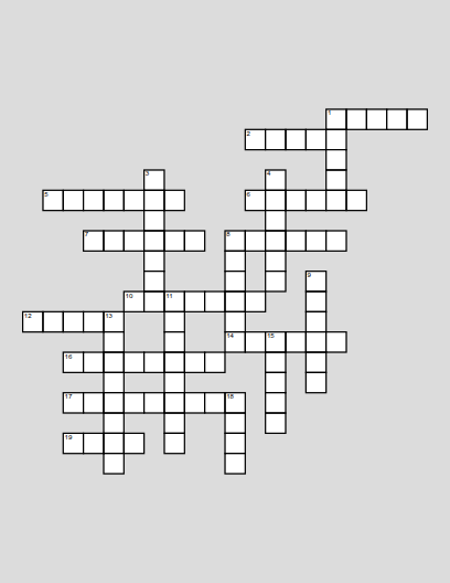 Current Events Vocabulary Crossword - Free Printable | BrightSprout
